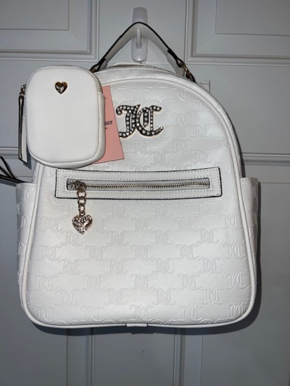 JUICY COUTURE WHITE BACKPACK